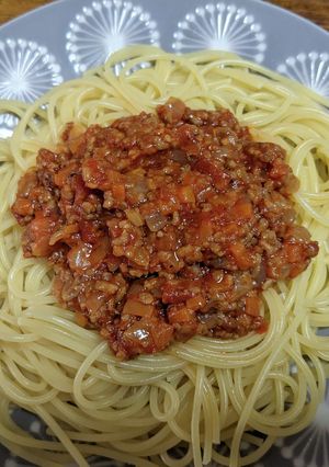米粉でミートソース-レシピのメイン写真
