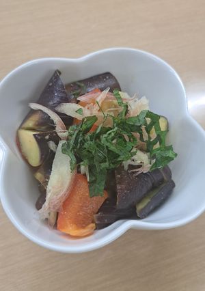 蒸しなすの香味和え-レシピのメイン写真
