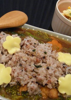 菜の花カレー-レシピのメイン写真