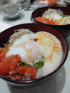 温泉卵のなんでも丼ぶり-レシピのメイン写真