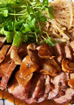 焦がしニンニク香る☆焼豚-レシピのメイン写真