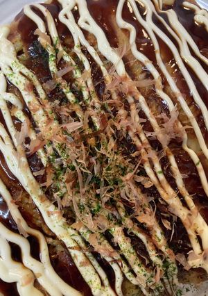 【米粉活用】野菜たっぷりお好み焼き-レシピのメイン写真