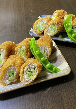 春キャベツチーズのミルフィーユカツ-レシピのメイン写真