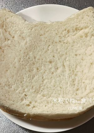米粉でねこ食パン-レシピのメイン写真