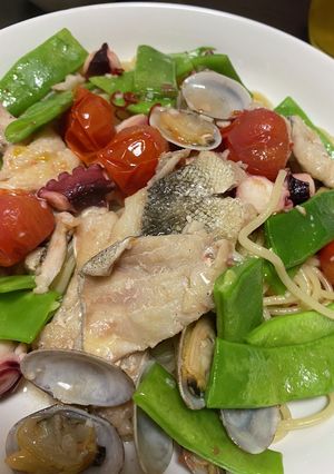 アクアパッツァパスタ-レシピのメイン写真