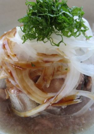 血液サラリ(・ω・)サバ缶&新玉ねぎ❤-レシピのメイン写真