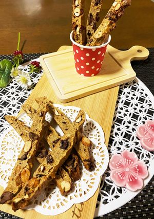 コーヒー風味のビスコッティ♡-レシピのメイン写真