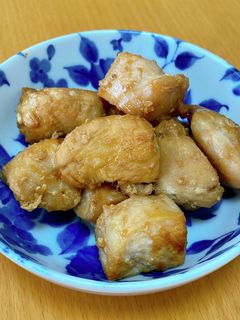 鶏胸肉のにんにく醤油漬け-レシピのメイン写真