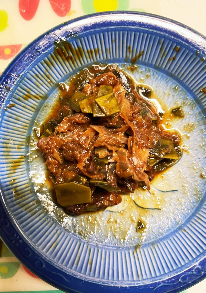 出汁を取った後の昆布と鰹節活用法①-レシピのメイン写真