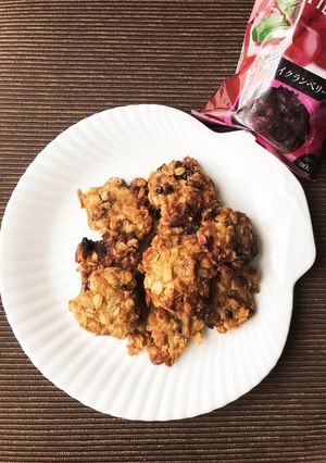 米粉のクランベリーチョコクッキー-レシピのメイン写真