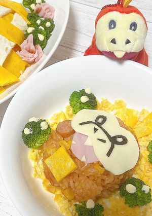 ホゲータオムライス-レシピのメイン写真