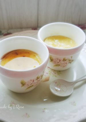 フレンチトーストの残り卵液 簡単プリン♪-レシピのメイン写真
