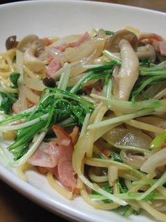 麺つゆと昆布茶で♪和風パスタ-レシピのメイン写真