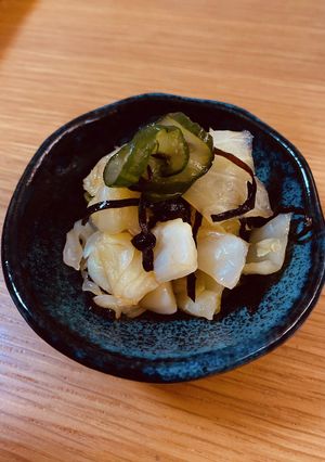 キャベツと胡瓜の塩昆布和え-レシピのメイン写真