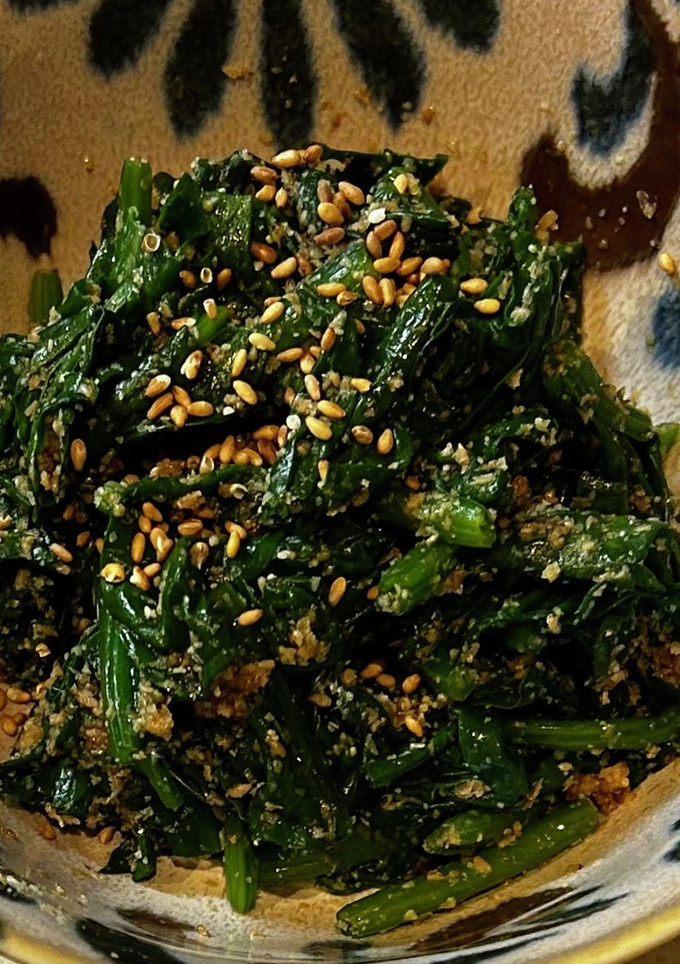我が家のほうれん草の胡麻和え-レシピのメイン写真