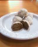 米粉で作る　紅茶のスノーボールクッキー