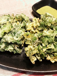 春の味!よもぎのかき揚げ-レシピのメイン写真