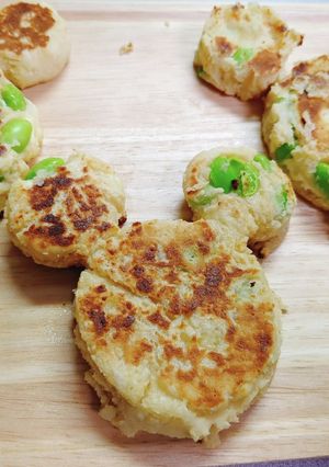 枝豆チーズ米粉パン-レシピのメイン写真