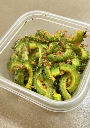 ゴーヤのポン酢醤油炒め-レシピのメイン写真