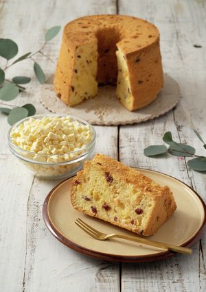 FDチーズとクランベリーのシフォン-レシピのメイン写真