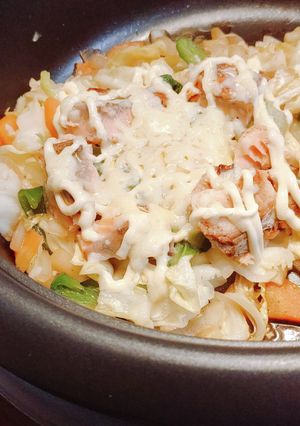 30分で完成!鮭たまチーズ焼き-レシピのメイン写真