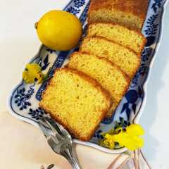 รูปของ 米粉でもちふわ♡レモンパウンドケーキ