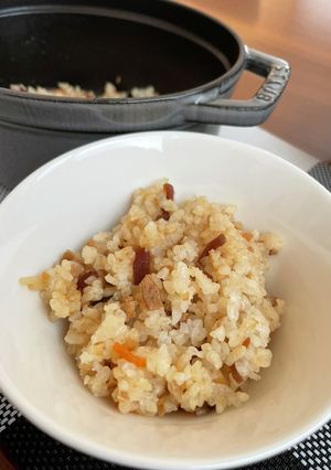 災害用アルファ米　美味しく調理する方法-レシピのメイン写真