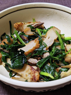 にらと椎茸とさつま揚げの炒め物-レシピのメイン写真