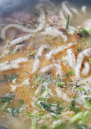 コチュジャン不要★5分プデチゲうどん-レシピのメイン写真