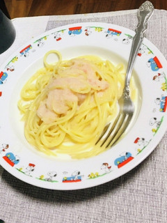 自分用メモ~たらこパスタ~-レシピのメイン写真