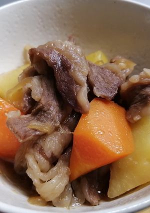 牛肉じゃが-レシピのメイン写真