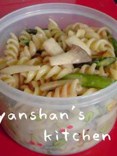 エリンギとアスパラのたらこパスタ-レシピのメイン写真