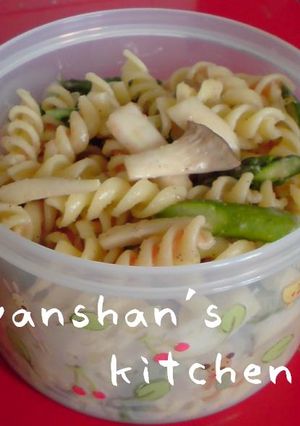 エリンギとアスパラのたらこパスタ-レシピのメイン写真