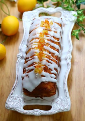 しっとりオレンジピールパウンドケーキ-レシピのメイン写真