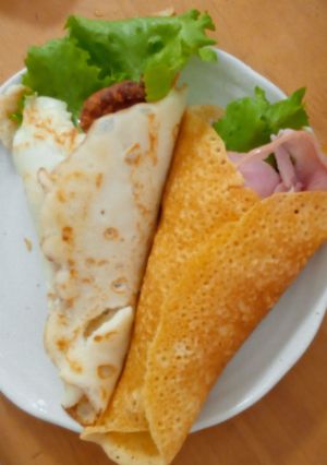米粉のクレープdeラップサンド-レシピのメイン写真