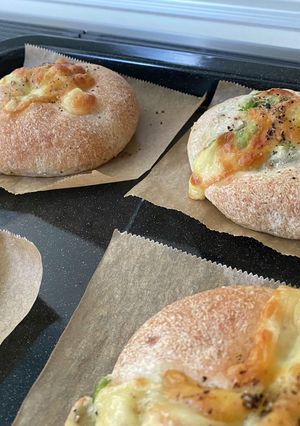 枝豆とチーズのハードパン-レシピのメイン写真