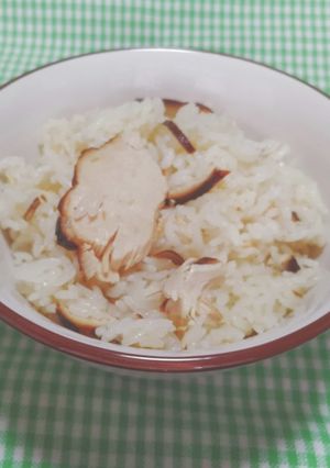 燻製トリ胸肉の炊き込み御飯-レシピのメイン写真
