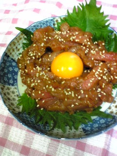 まぐろのユッケ風-レシピのメイン写真