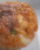 海鮮チャーハンの☆チーズ焼おにぎり☆