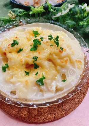ポテトミルク煮のチーズ焼き-レシピのメイン写真