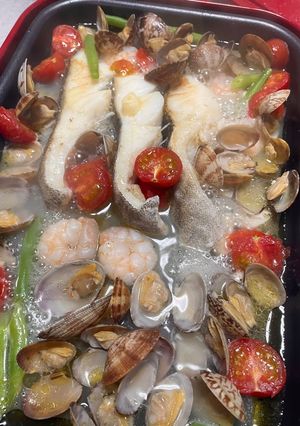 鱈のアクアパッツァ-レシピのメイン写真