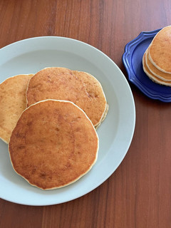 お砂糖なし!米粉バナナパンケーキ-レシピのメイン写真