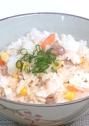 ミルクおこわ（乳和食）-レシピのメイン写真