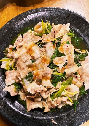 豚肉と白菜・ほうれん草のチンしてポン！-レシピのメイン写真