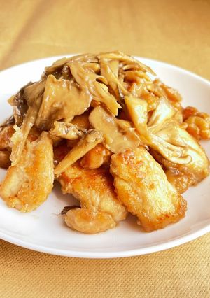 簡単!鶏胸肉の舞茸あんかけ♪-レシピのメイン写真