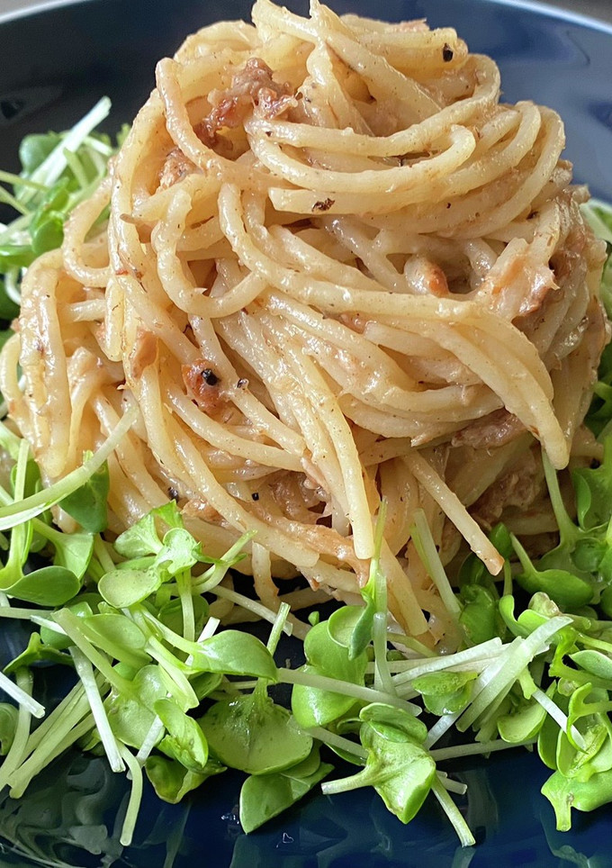 もっと簡単に｡｡｡白い暗殺者焼きパスタ-レシピのメイン写真