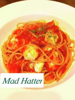 ベーコンとモッツァレラのトマトパスタ-レシピのメイン写真