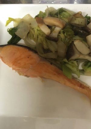 サーモンのバター焼き！-レシピのメイン写真