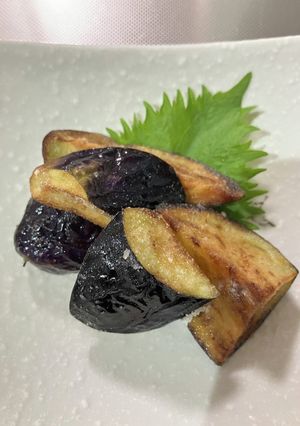 米粉活用　ナスの素揚げ-レシピのメイン写真