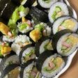 我が家のサラダ巻き